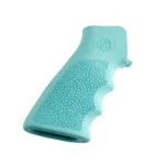 Hogue Inc. Hogue AR-15/M-16 Rubber Grip with Finger Grooves Aqua - alternate view 2
