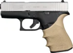 Hogue Inc. Hogue HandAll Beavertail Grip Sleeve Glock 43X/48 FDE - alternate view 2