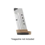 Hogue Inc. Hogue OverMolded Rubber Grip Extension Base Pad for S&W M&P 40 Shield 7rd Magazines FDE - alternate view 2