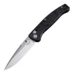 Hogue Knife Hogue Mysto Folder Knife 3-2/5 Drop Point Blade Black Diamond Metal - alternate view 2