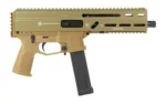 Grand Power GPWR STRIBOG SP10A3 10MM 8" 20RD FDE - alternate view 2
