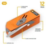 Outdoor Edge 3.0" Drop-Point Blade Dispenser Stainless 12 Blades - alternate view 2