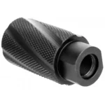 Tacfire Inc. TacFire Knurled Linear Compensator Sound & Concussion Forwarder .223/5.56 1/2x28 Black - alternate view 2