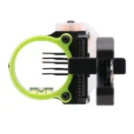 Pure Archery Group Black Gold Flash Point Rush 5 Pin Scope .019 RH Black - alternate view 2