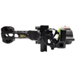 Pure Archery Group Black Gold Ascent Mountain Lite HD Dual Track 2 Pin Scope Vertical 4'' Dovetail RH - alternate view 2