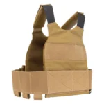 10 Ring Guard Dog Trakr Plate Carrier FDE with Front Placard - alternate view 2