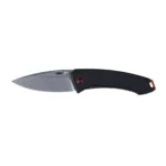 Columbia River Knife & Tool CRKT Tuna Compact Folding Knife 2-3/4" Drop Point Blade Black - alternate view 2