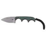 Columbia River Knife & Tool CRKT Minimalist Spear Point Fixed Knife 2-1/8" Spear Point Blade Green - alternate view 2