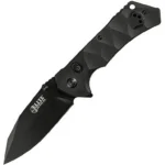 Master Cutlery Elite Tactical Parallax Manual Folding Knife 3 1/2" Blade Black - alternate view 2