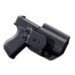 Mission First Tactical Leather Hybrid IWB/OWB Holster for Glock 43/43x Black Ambi - alternate view 2