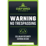 Tactacam - Reveal Hold Co Tactacam Defend No Tresspassing Sign 3/ct - alternate view 2