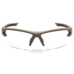 Pyramex Safety Pyramex Venture Gear Semtex 2.0 Shooting Glasses Tan Frame with Clear Anti-Fog Lens - alternate view 2
