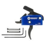 Midwest Industries Drop In Trigger for AR-15 Curved 3.5lb with Anti Walk Pins Black - alternate view 2