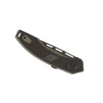 Rock Ridge Outdoors Telum Incinerator Tactical Automatic Knife 3-1/2" Drop Point Blade Black - alternate view 2