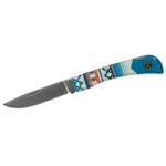 Rock Ridge Outdoors ABKT Roper Tumble Weed Sunset Series Folding Knife 3" Drop Point Blade - alternate view 2