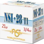 Eurosports LLC Nobel NSI 28T1 Shotshell 28 ga 2-3/4" 3/4 oz 1300 fps #7.5 25/ct - alternate view 2
