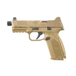FN USA FN 509 Tactical Handgun 9mm Luger 10rd Magazines (2) 4.5" Threaded Barrel FDE NMS - alternate view 2