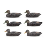 AdvenTec LLC dba Rig Em Right Outdoors Rig'Em Right Mainline Series Black Duck Decoy 6/ct - alternate view 2