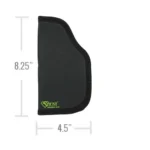 Sticky Holsters Large Sticky Pocket Holster for 5" Large/Full Size Autos with Laser Grey Ambi - alternate view 2
