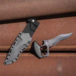Cold Steel Demko Java Push Dagger 6" Kriss Dagger Blade Black - alternate view 2