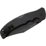 Cold Steel Recon XL Folding Knife 5-1/4" Clip Point Blade Black - alternate view 2