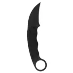 Sog Specialty Knives Inc. SOG Gambit Blackout Fixed Knife 2-3/5" Sheepsfoot Blade Black - alternate view 2