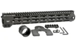 Midwest Industries One Piece Free Floating Handguard M-LOK Compatible 13.375" Black - alternate view 2