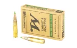 Winchester Ammunition Winchester USA Lake City M855 Green Tip Rifle Ammunition 5.56X45 NATO 62 gr. FMJ 3060 fps 20/ct