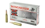 Winchester Ammunition Winchester Super-X Rifle Ammunition .243 Win 80 gr. PSP 3350 fps 20/ct - alternate view 2