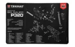 Gsm TekMat 11x17 Gun Cleaning Mat- Sig Sauer P320 - alternate view 2