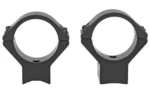 Talley Mounting Systems Talley Lightweight Alloy Scope Mounts - Black Anodized - 30mm - Medium Weatherby Vanguard - alternate