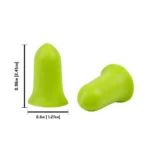 The Allen Company Inc. Allen ULTRX Tapered Foam Ear Plugs 32dB Lime 6 Pairs - alternate view 2