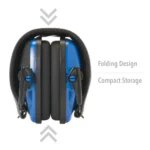 Westchester Protective Gear DBA PIP Global Safety Howard Leight Impact Sport Electronic Ear Muffs 22db Blue - alternate view