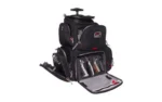G-Outdoors Inc. G-Outdoors Rolling Handgunner Backpack with 4 Handgun Cradle-Black - alternate view 2