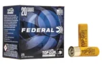 Federal Cartridge Co. Federal Top Gun Sporting Shotshells 20 ga 2-3/4" 7/8 oz 1250 fps #7.5 25/ct - alternate view 2
