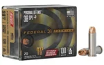 Federal Cartridge Co. Federal Personal Defense Hydra-Shok Deep .38 Spl +P 130gr JHP 900 fps 20/ct - alternate view 2