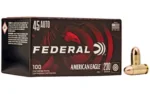 Federal Cartridge Co. American Eagle Handgun Ammunition .45 ACP 230 gr FMJ 890 fps 100/ct - alternate view 2