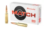 Hornady Mfg Hornady Match Rifle Ammunition 6.5mm Creedmoor 140 gr ELD-M 2710 fps 20/ct - alternate view 2