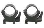Leupold & Stevens Inc. Leupold 2-Piece Precision-Fit QRW2 Weaver-Style Rings 1" High - Matte Black - alternate view 2