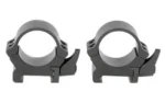 Leupold & Stevens Inc. Leupold 2-Piece Precision-Fit QRW2 Weaver-Style Rings 1" Low - Matte Black - alternate view 2