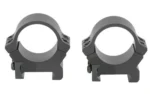 Leupold & Stevens Inc. Leupold 2-Piece Precision-Fit PRW2 Weaver-Style Permanent Rings 1" Low - Matte Black - alternate view