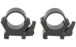 Leupold & Stevens Inc. Leupold 2-Piece Precision-Fit QRW2 Weaver-Style Rings 1" Medium - Matte Black - alternate view 2
