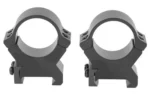 Leupold & Stevens Inc. Leupold 2-Piece Precision-Fit PRW2 Weaver-Style Permanent Rings 1" High - Matte Black - alternate view