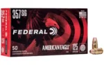 Federal Cartridge Co. Federal American Eagle Handgun Ammunition .357 SIG 125 gr FMJ 1350 fps 50/ct - alternate view 2
