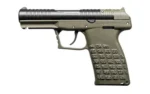 Kel-Tec Cnc Industries Inc. Kel-Tec PR-5.7 Handgun 5.7x28mm 20rd Magazine(1) 4.64" Barrel Green Frame Stripper Clips Optic