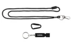 SABRE WHISTLE W/LANYARD BLACK - alternate view 2