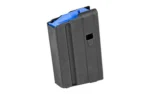 ASC AR-15 Stainless Steel Magazine 6.5 Grendel Black with Blue Follower 5/rd - alternate view 2
