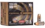 Federal Cartridge Co. Federal Premuim Personal Defense Handgun Ammunition 9mm Luger 124 gr JHP 1120 fps 20/ct - alternate
