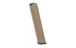 Promag Mfg. Inc. Promag Glock 17/19/26 Magazine 9mm Flat Dark Earth Polymer 32/rd - alternate view 2