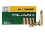 Mag-Tech/Sellier- Bellot Sellier & Bellot Rifle Ammunition .30 Carbine 110 gr FMJ 1990 fps 50/ct - alternate view 2